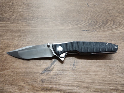 Nóż składany EDC 9Cr18MoV G10 58-59HRC taktyczny outdoor survivalowy 219 mm