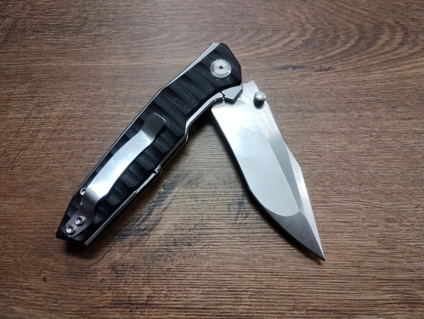 Nóż składany EDC 9Cr18MoV G10 58-59HRC taktyczny outdoor survivalowy 219 mm