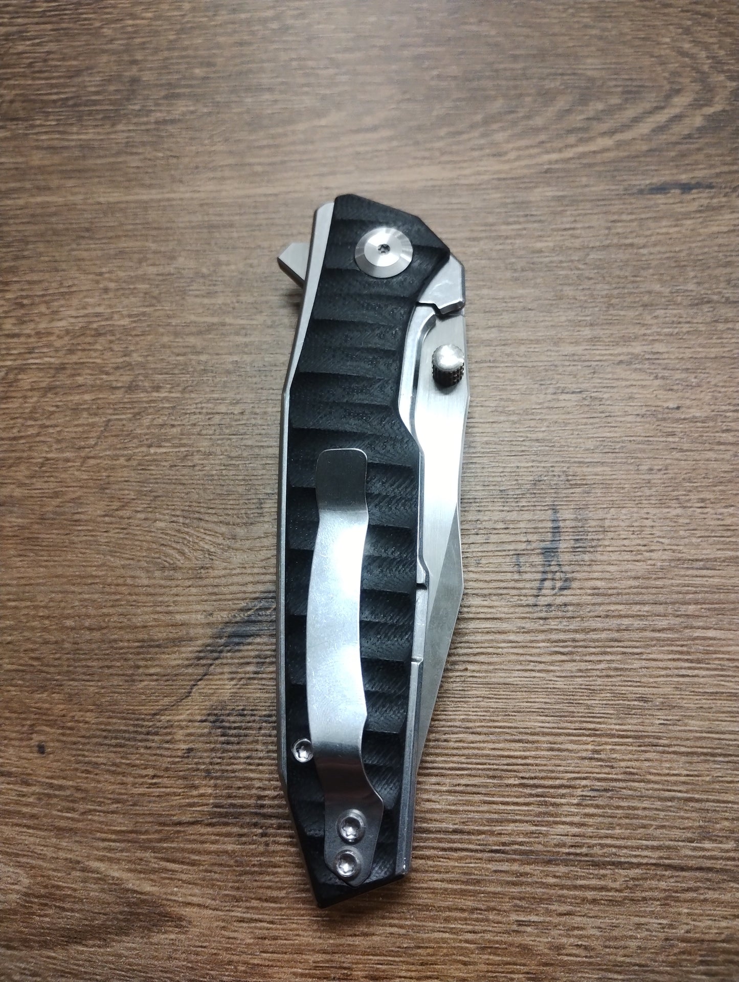 Nóż składany EDC 9Cr18MoV G10 58-59HRC taktyczny outdoor survivalowy 219 mm