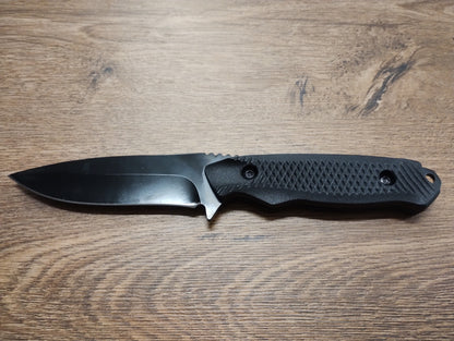 Nóż taktyczny z ostrzem stałym ze stali nierdzewnej – 20 cm