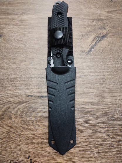 Nóż taktyczny z ostrzem stałym ze stali nierdzewnej – 20 cm