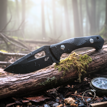 Nóż z ostrzem stałym EDC stal D2 59-60HRC G10 taktyczny survivalowy 23 cm