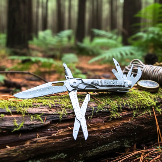 Multitool kieszonkowy 12w1 – narzędzie EDC