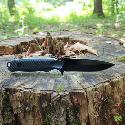 Nóż taktyczny z ostrzem stałym ze stali nierdzewnej – 20 cm