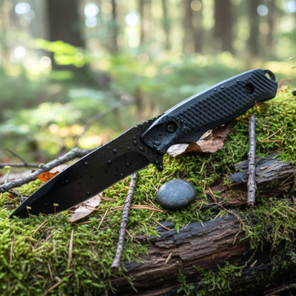 Nóż taktyczny z ostrzem stałym ze stali nierdzewnej – 20 cm