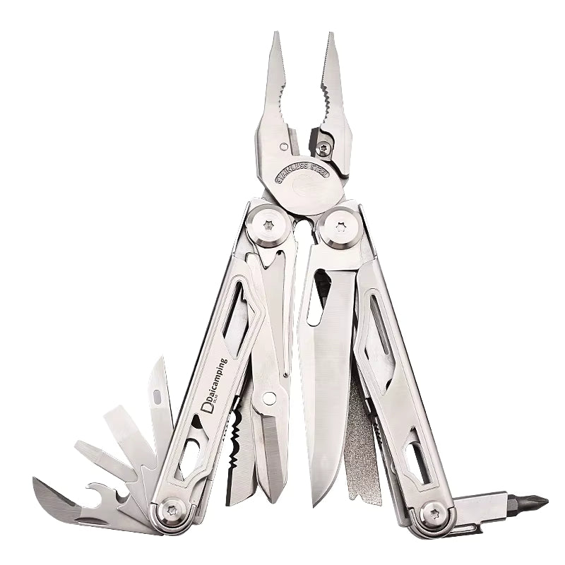 Multitool Full Set Silver – narzędzie 30w1 ze stali nierdzewnej w etui