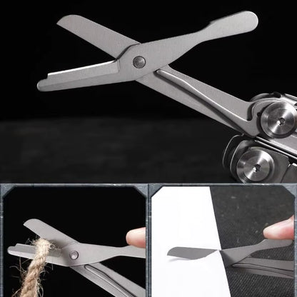 Wielofunkcyjny Multitool Survivalowy z 16 Narzędziami – Stal Nierdzewna