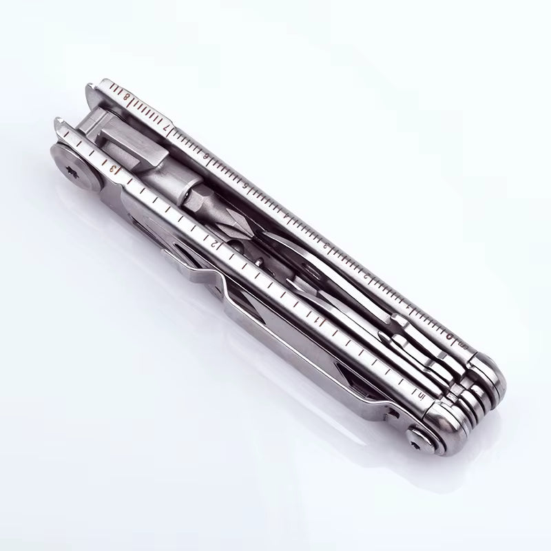 Multitool kieszonkowy 12w1 – narzędzie EDC