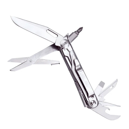Multitool kieszonkowy 12w1 – narzędzie EDC